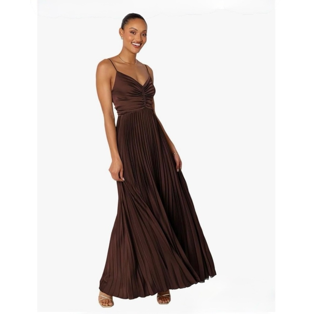 Pleated Corset Dress